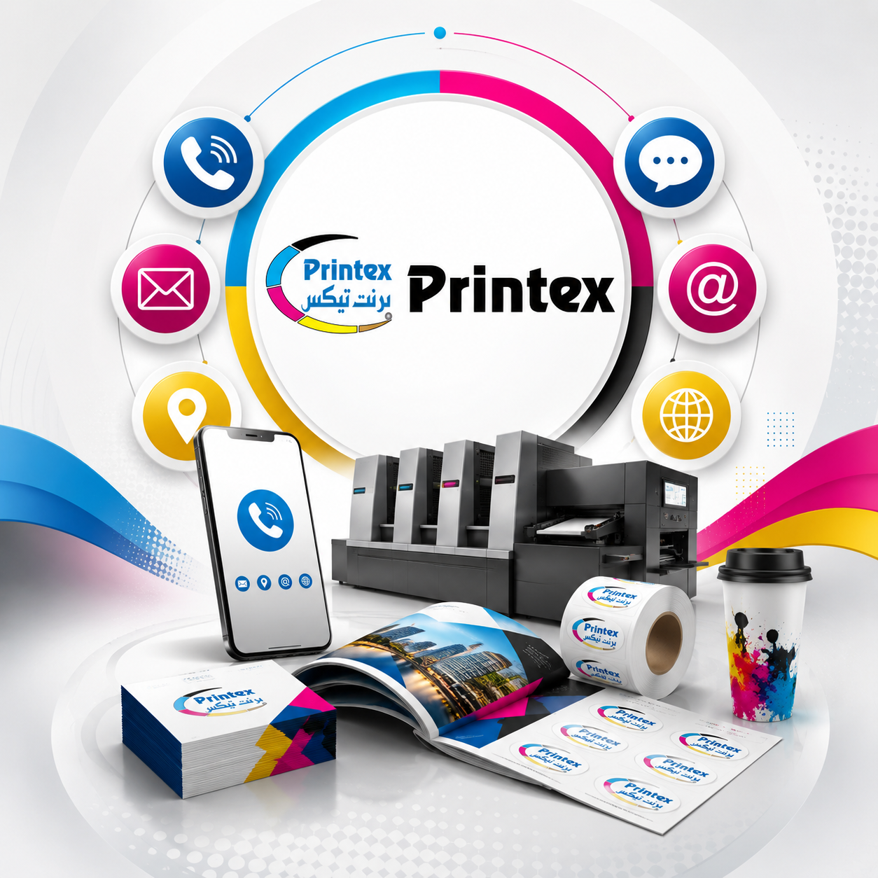 Contact Printex – Printing Company Kuwait