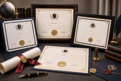 Certificate & Diploma Templates. Printex Printing Press