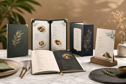 Menu Card Templates. Printex Printing Press