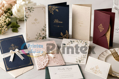 Menu & Invitation Card | Printex Printing Services