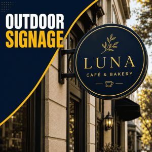 Outdoor Signage Kuwait - Printex