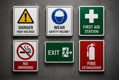 Safety & Compliance Signages | Printex Printing Press