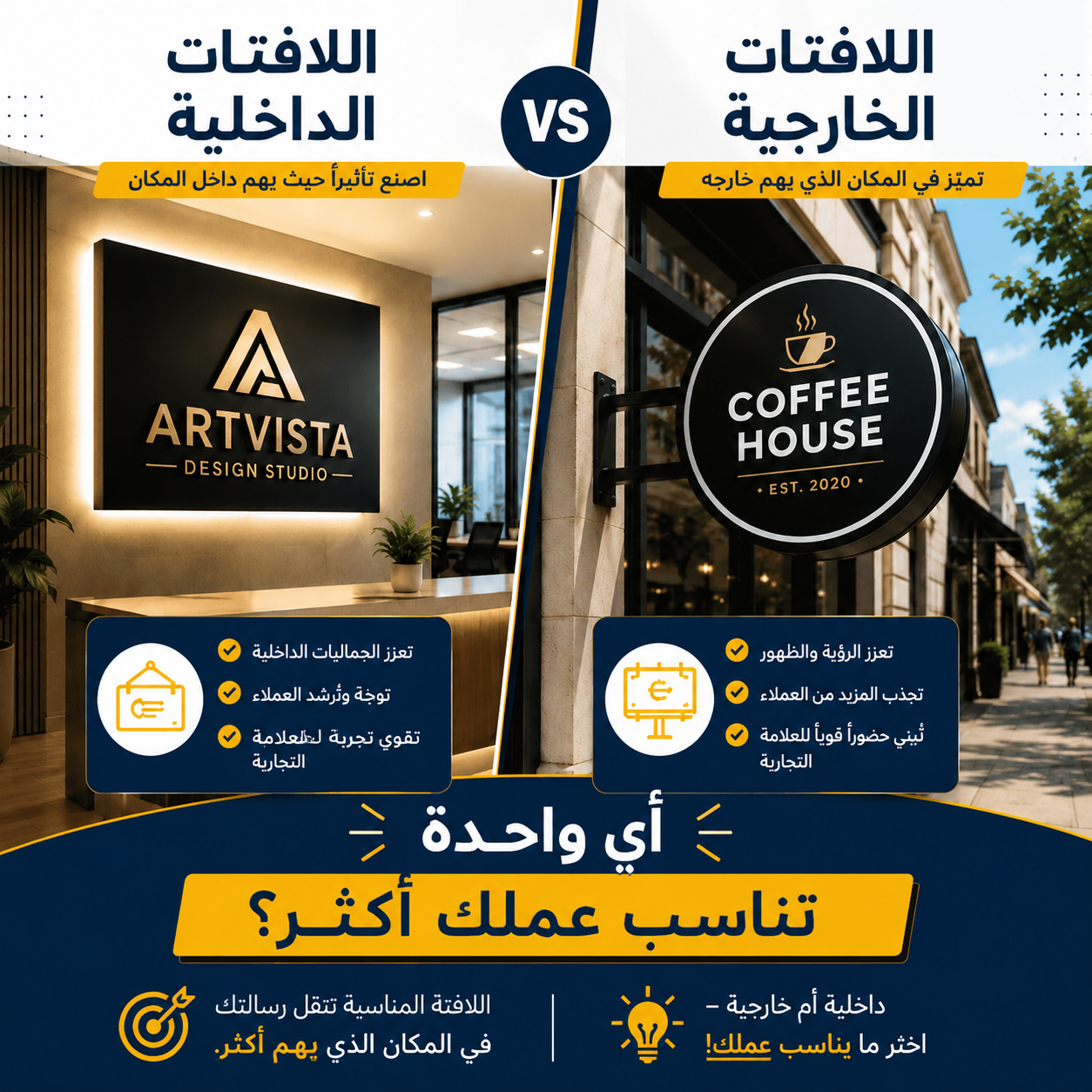 Indoor vs Outdoor Signage: Which One Fits Your Business?