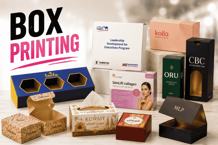 Box Printing Kuwait | Printex Printing Press