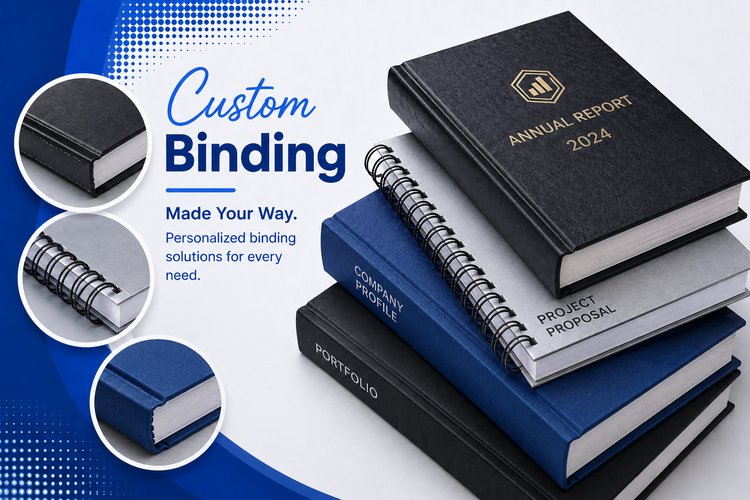Custom Binding | Printex Printing Press