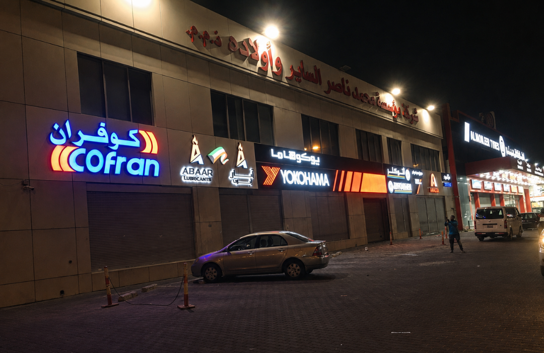 Shop Signage Kuwait | Printex Printing Press