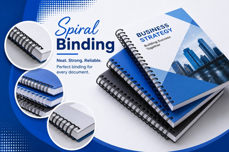 Spiral Binding | Printex Printing Press