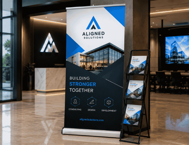 Standee & Display Kuwait | LAMA Signage