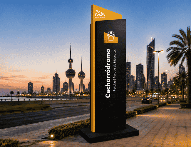 Totem Signs Kuwait | LAMA Signage