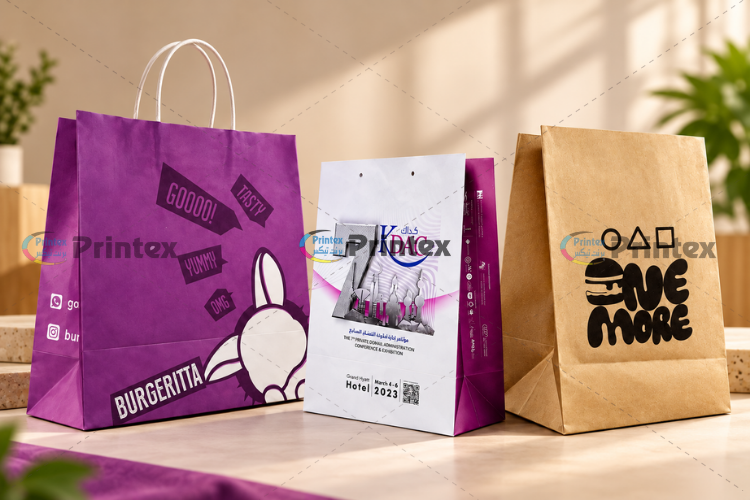Paper Bag Printing Kuwait | Printex Printing Press