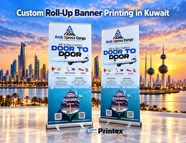 Roll-Up Banner Printing in Kuwait | LAMA Signage